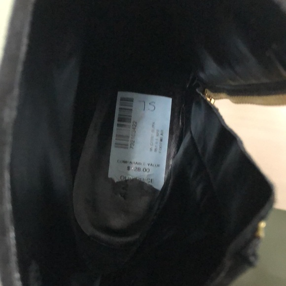 Ann Taylor Ankle Boots Fur Leather Leopard Print Booties Size 7.5 NEW - Picture 10 of 10